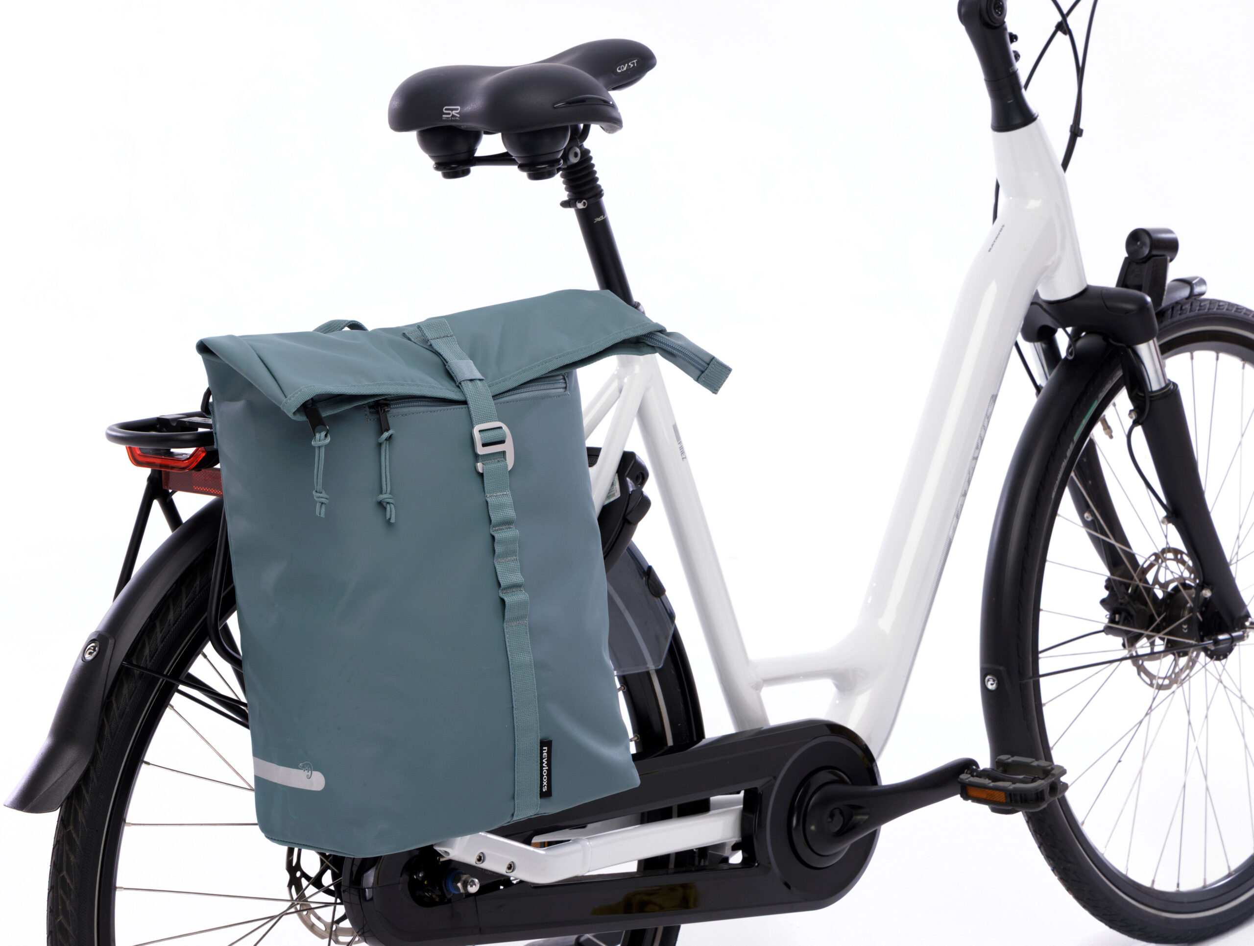 Enkele fietstas New Looxs Cantos Bag Single - 16,5 liter - 29 x 16 x 36 cm - Zeeblauw - Afbeelding 6