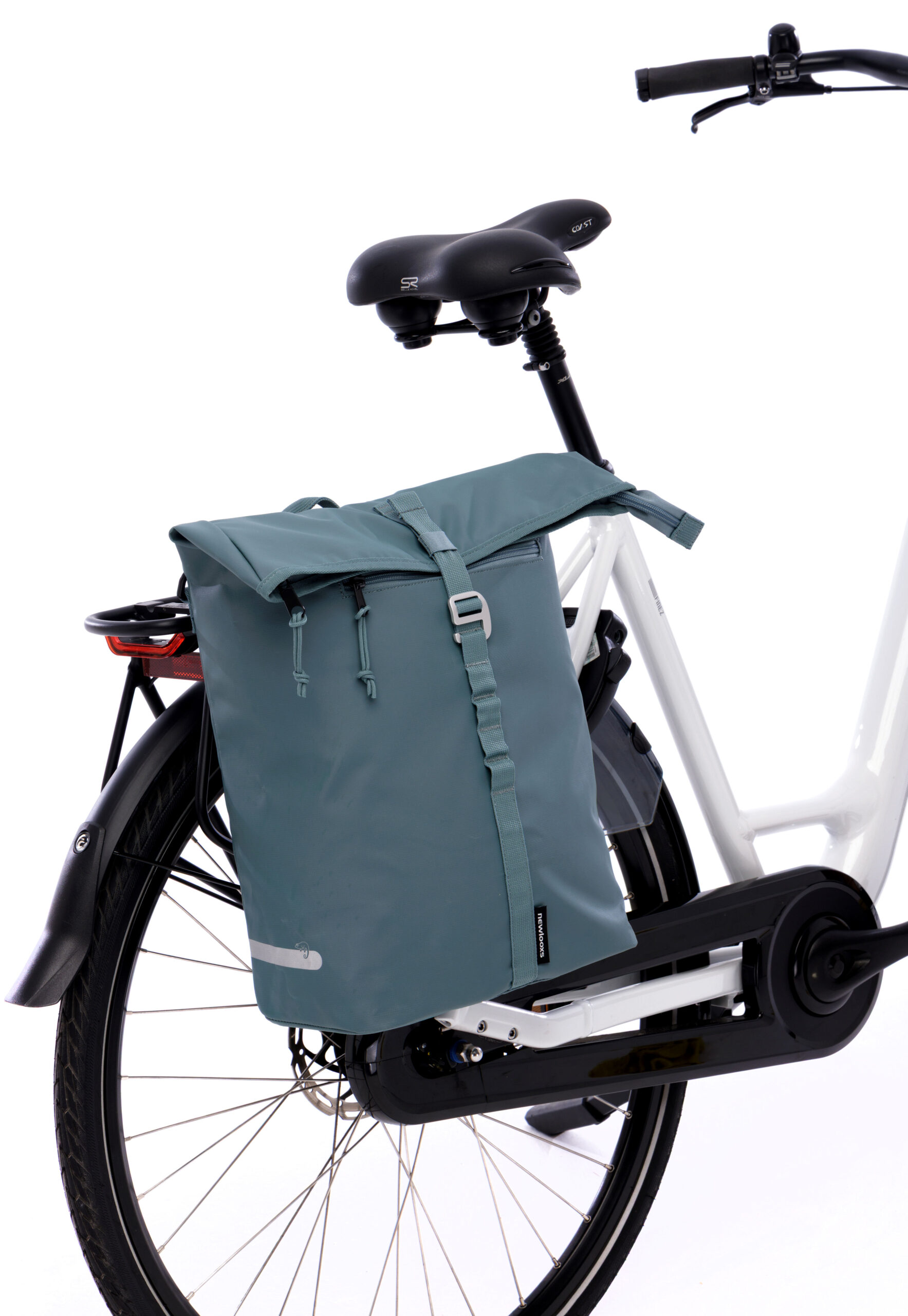 Enkele fietstas New Looxs Cantos Bag Single - 16,5 liter - 29 x 16 x 36 cm - Zeeblauw - Afbeelding 7