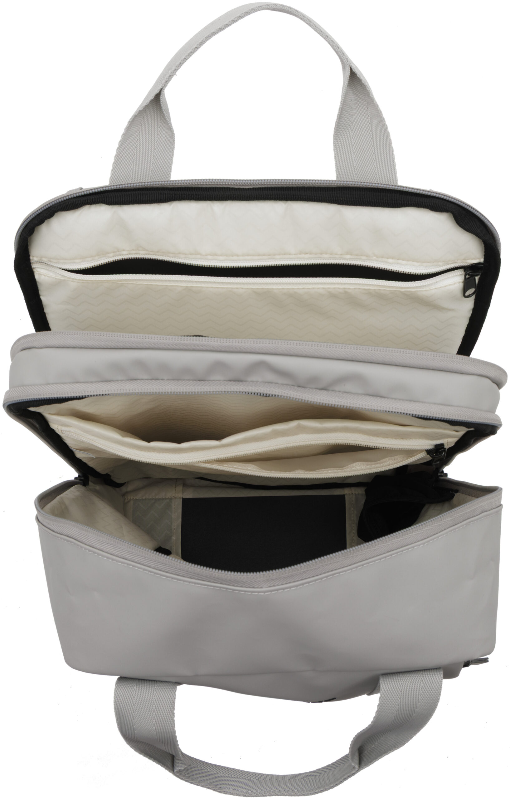 Rugzak New Looxs Nevada 20 liter 31 x 16 x 45 cm - Lichtgrijs - Afbeelding 7