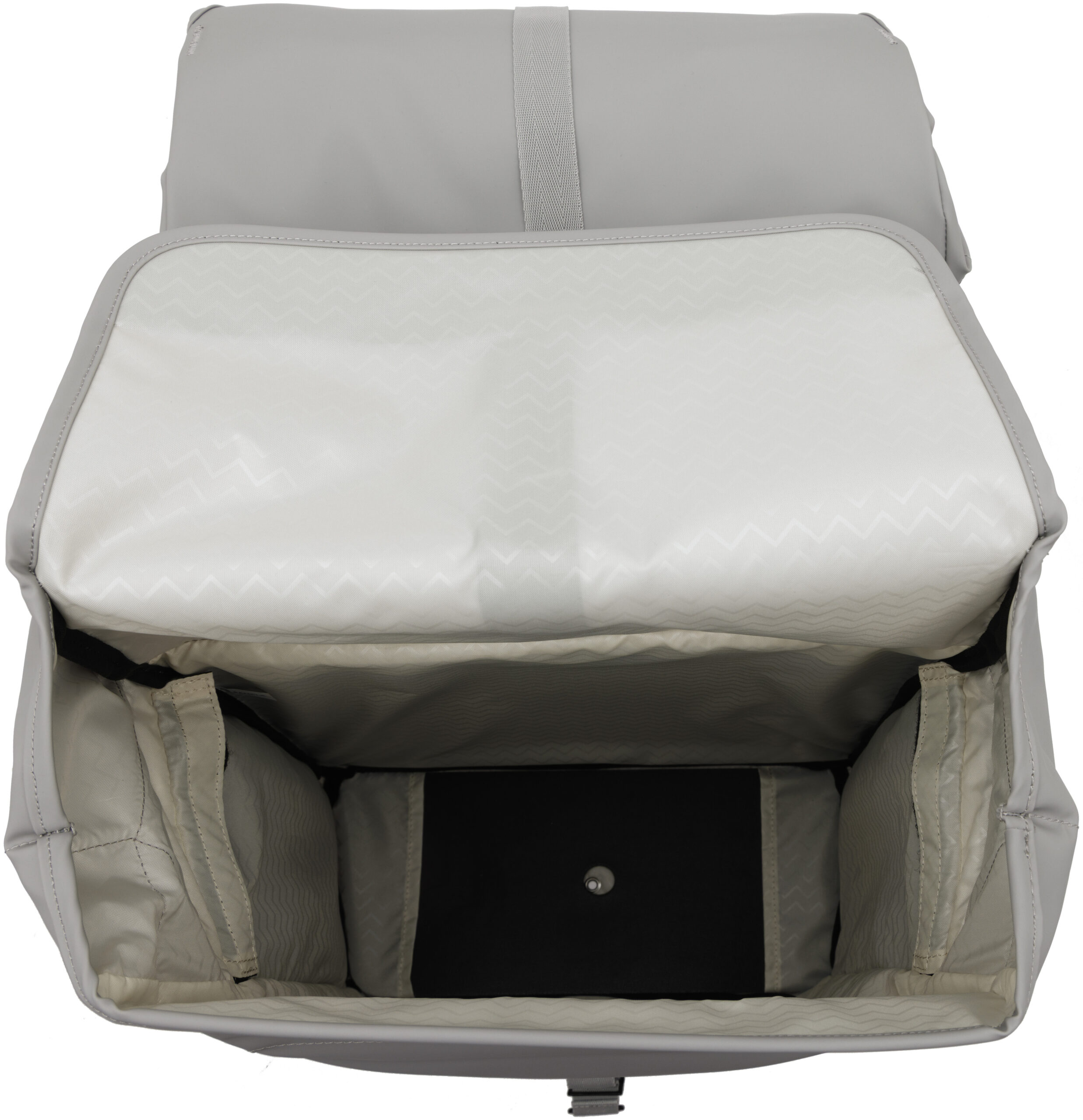 Dubbele fietstas New Looxs Odense 39 liter 34 x 16 x 38 cm (x2) - Lichtgrijs - Afbeelding 4