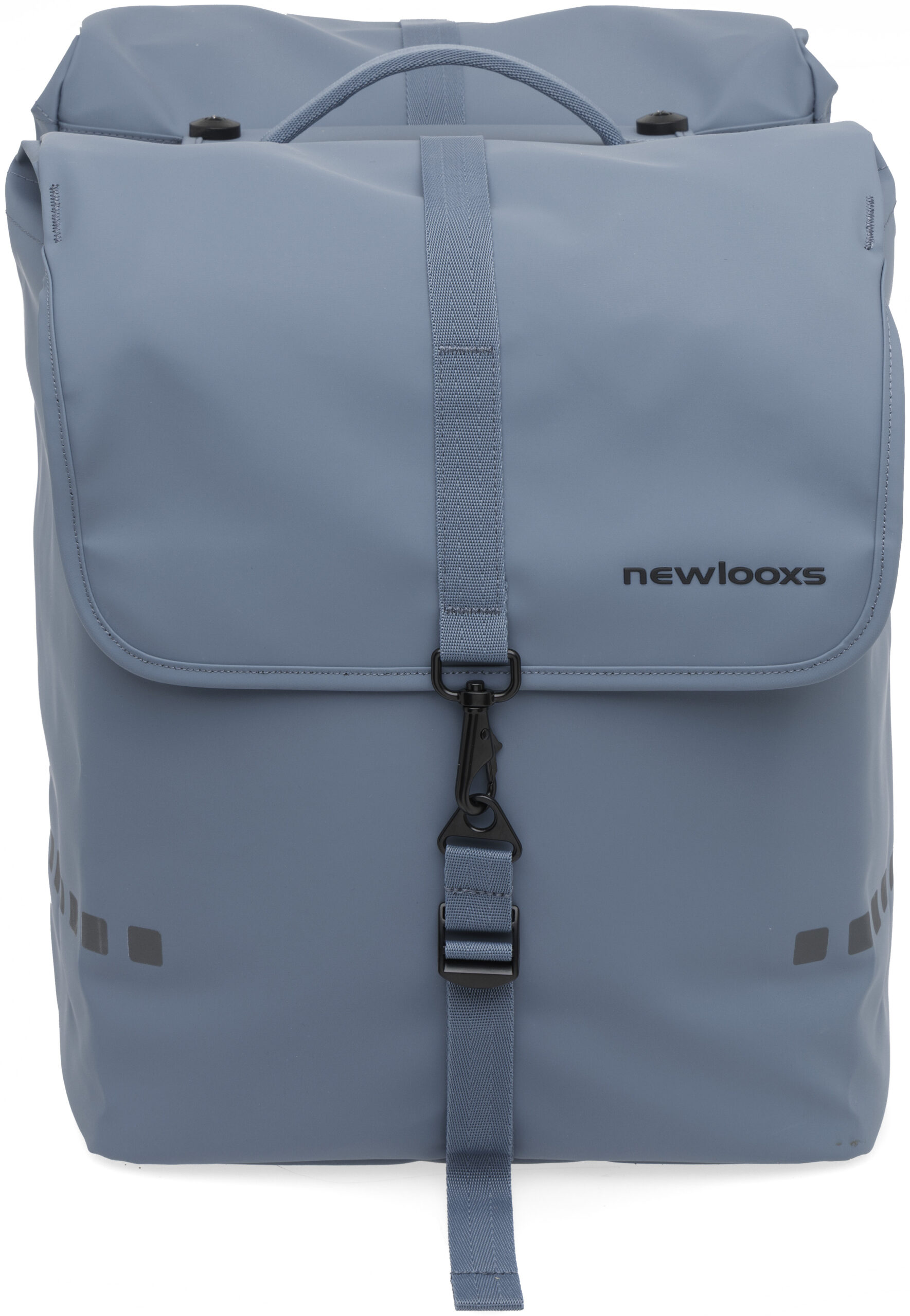 Dubbele fietstas New Looxs Odense MIK 2.0 39 liter 34 x 16 x 38 cm (x2) - Lichtblauw - Afbeelding 7