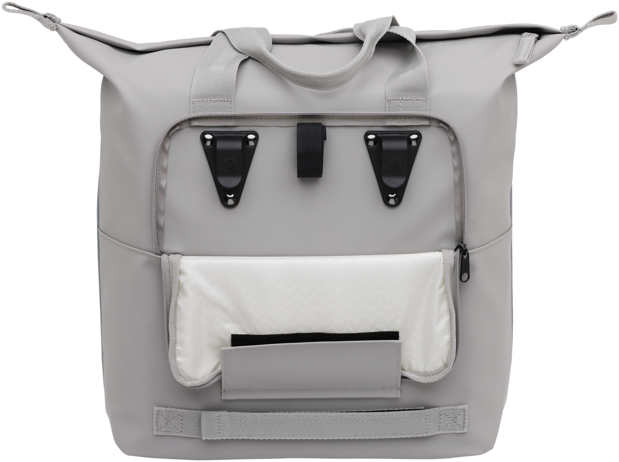 Enkele fietstas New Looxs Odense Kota 35 x 18 x 36 cm - Lichtgrijs - Afbeelding 4