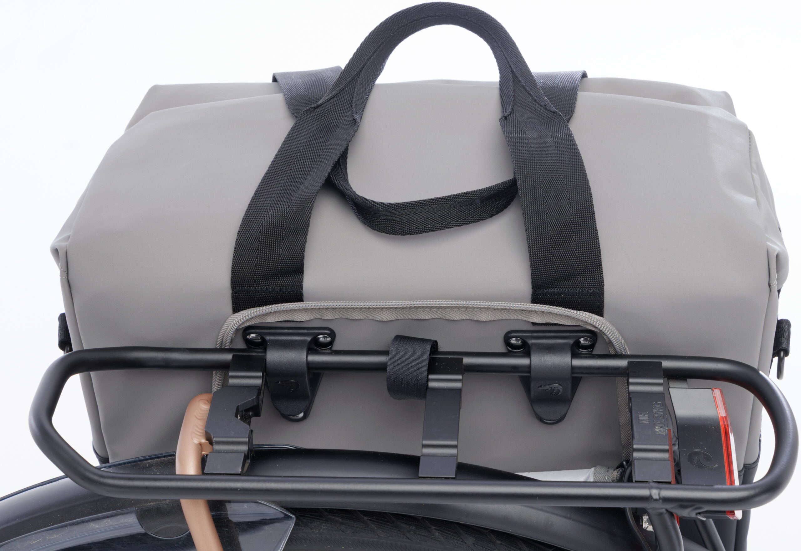 Fietsshopper New Looxs Nyborg 37 x 19 x 37 cm - Grijs/zwart - Afbeelding 4