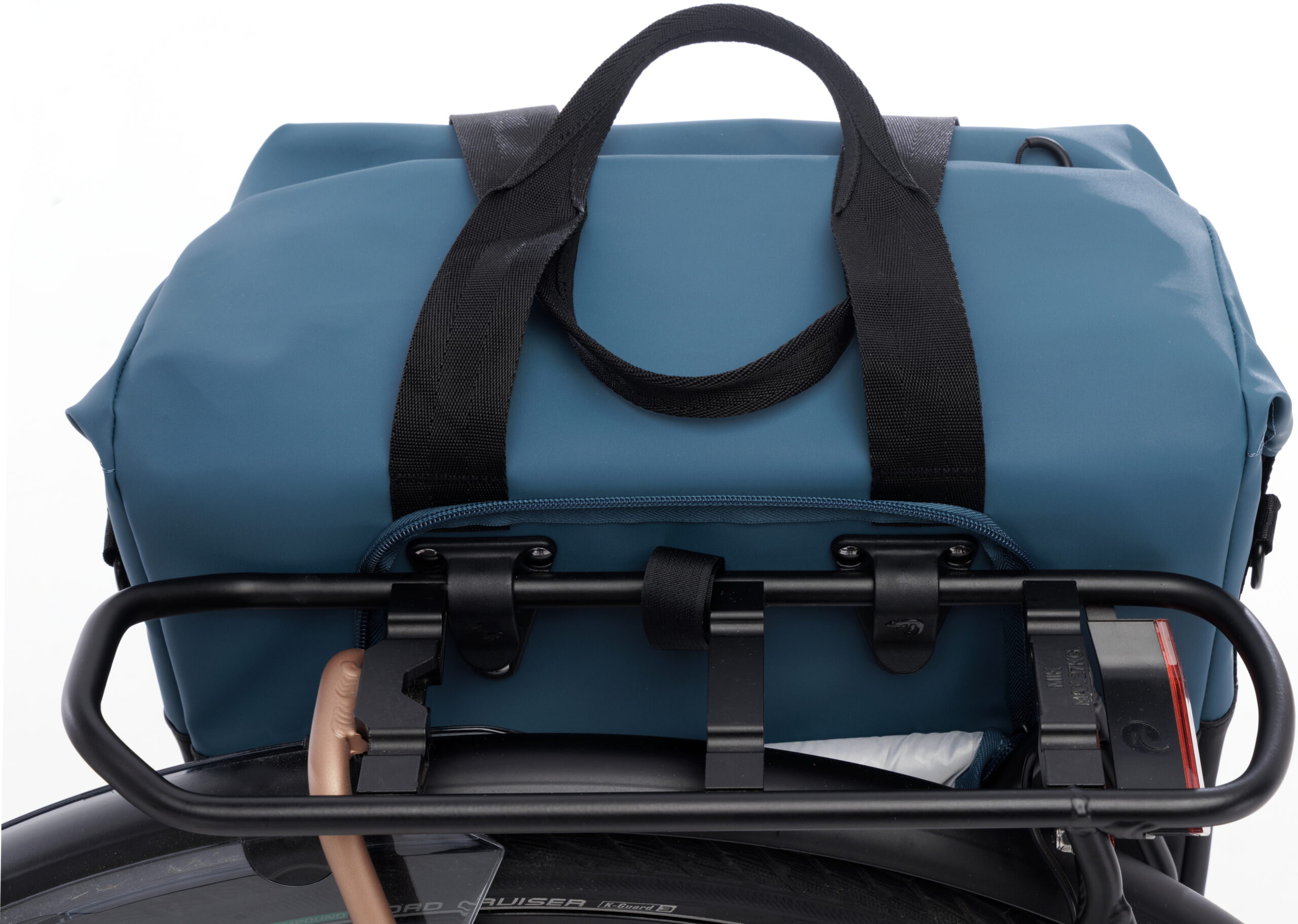 Fietsshopper New Looxs Nyborg 37 x 19 x 37 cm - Petrol/zwart - Afbeelding 4