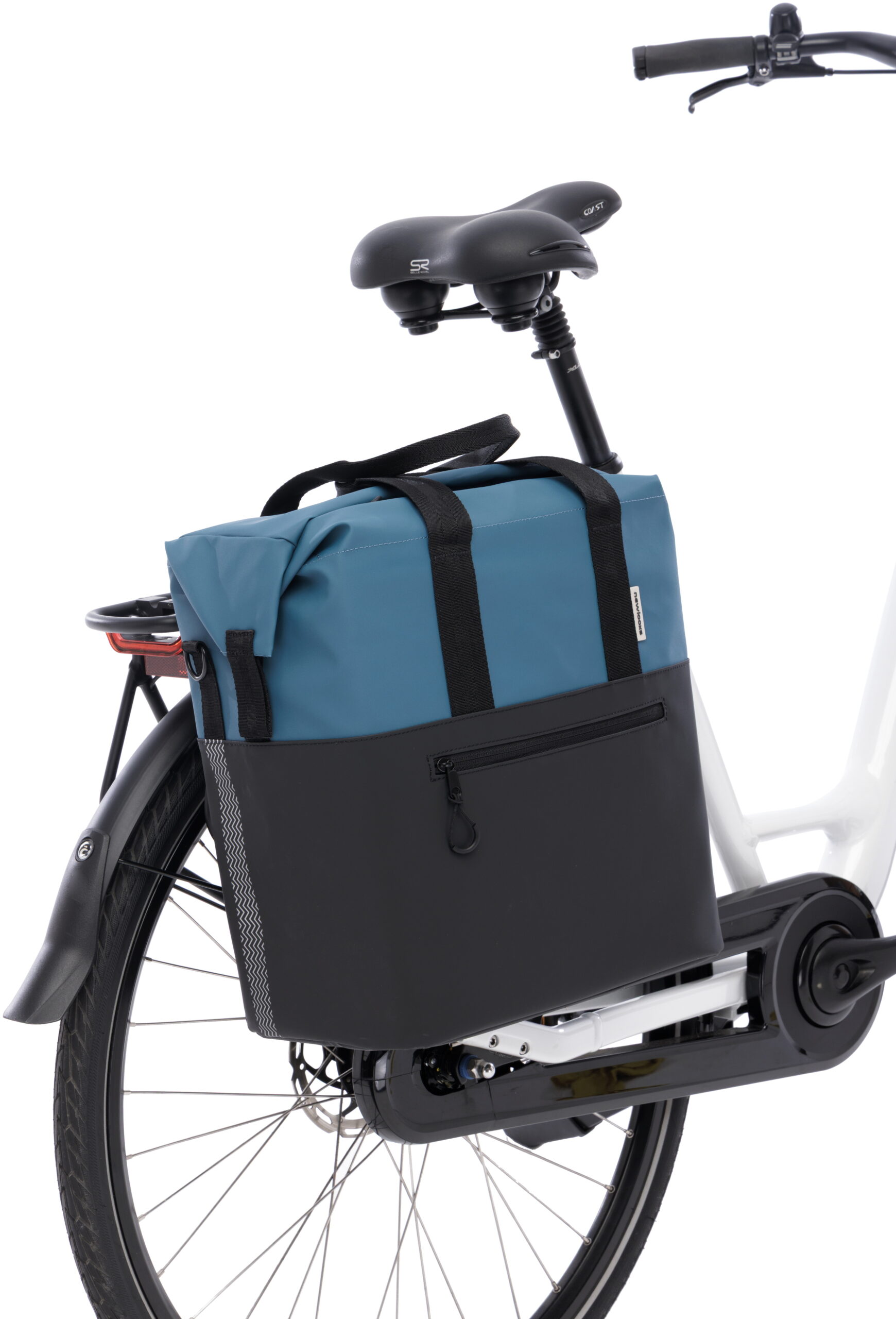 Fietsshopper New Looxs Nyborg 37 x 19 x 37 cm - Petrol/zwart - Afbeelding 6