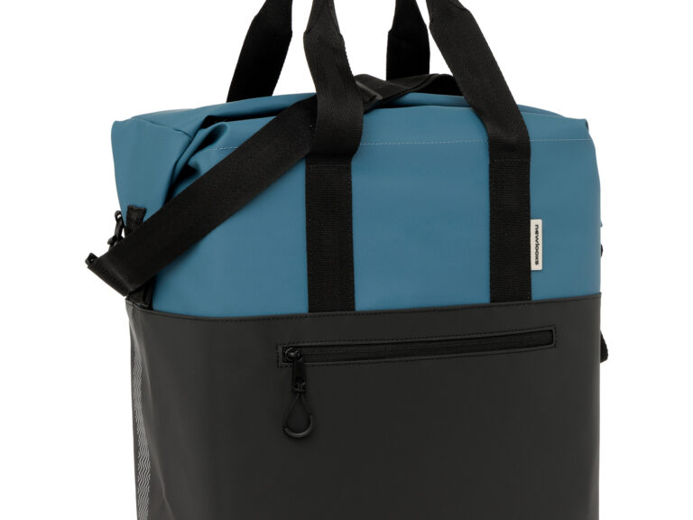 Fietsshopper New Looxs Nyborg 37 x 19 x 37 cm - Petrol/zwart