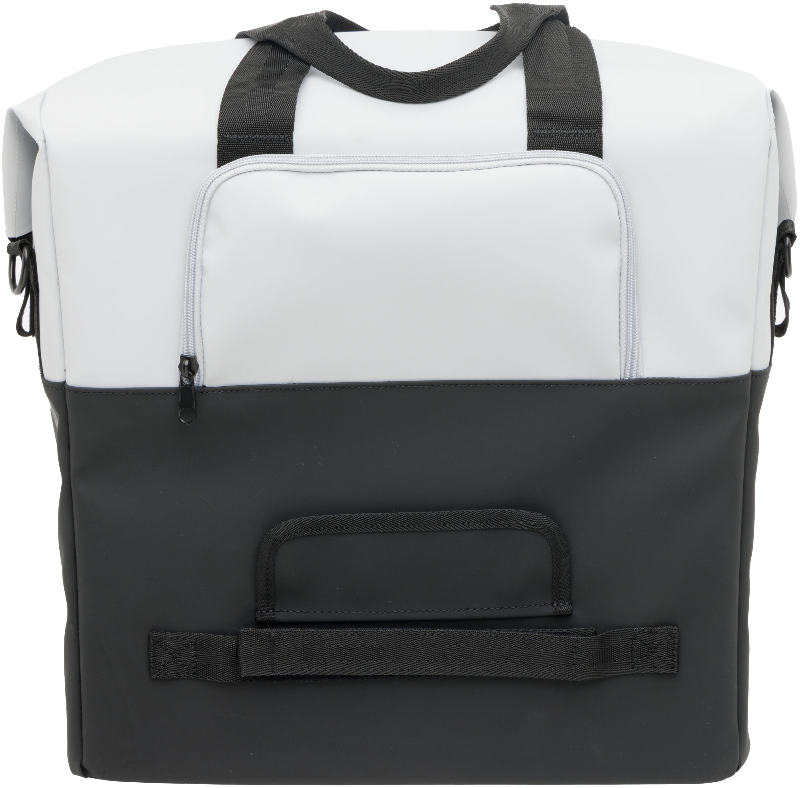 Fietsshopper New Looxs Nyborg 37 x 19 x 37 cm - Lichtgrijs/zwart - Afbeelding 4