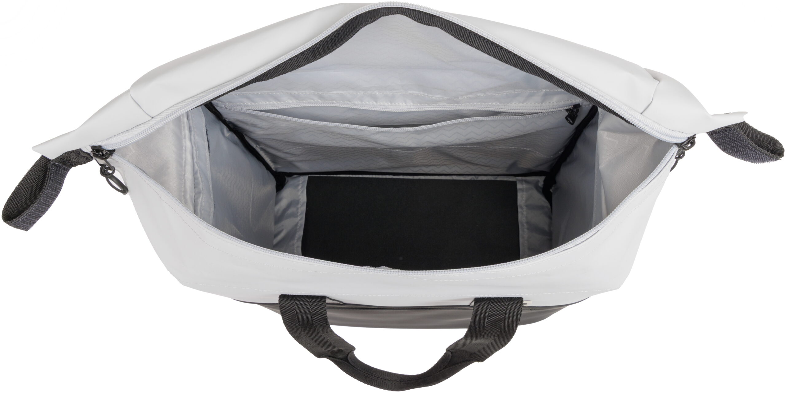 Fietsshopper New Looxs Nyborg 37 x 19 x 37 cm - Lichtgrijs/zwart - Afbeelding 6