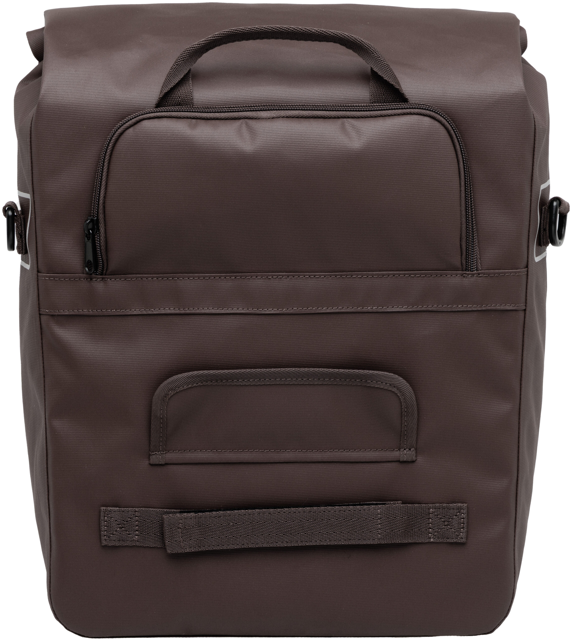 Enkele fietstas New Looxs Leeds Single - 19 liter - 33 x 18 x 38 cm - Chocoladebruin - Afbeelding 3