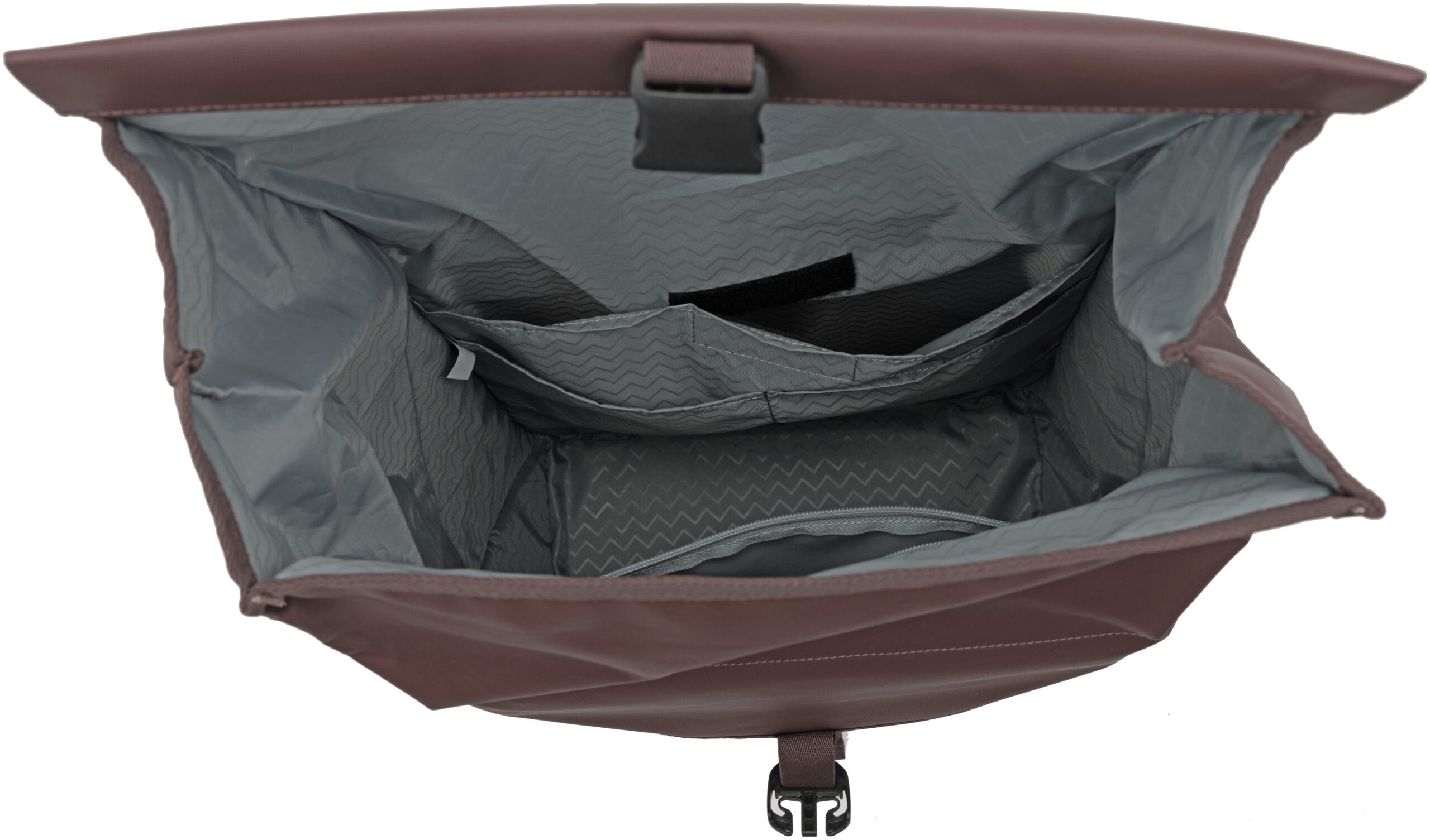 Enkele fietstas New Looxs Leeds Single - 19 liter - 33 x 18 x 38 cm - Chocoladebruin - Afbeelding 5