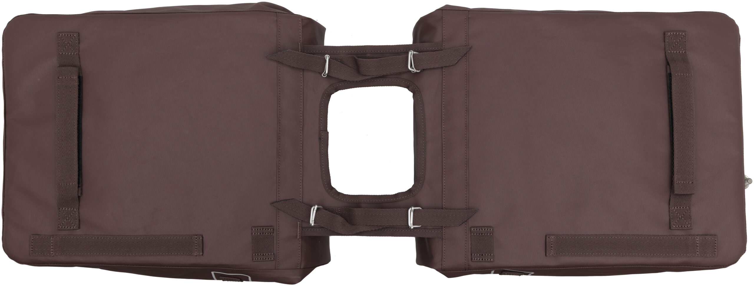 Dubbele fietstas New Looxs Leeds Double - 38 liter - 33 x 18 x 38 cm (2x) - Chocoladebruin - Afbeelding 5