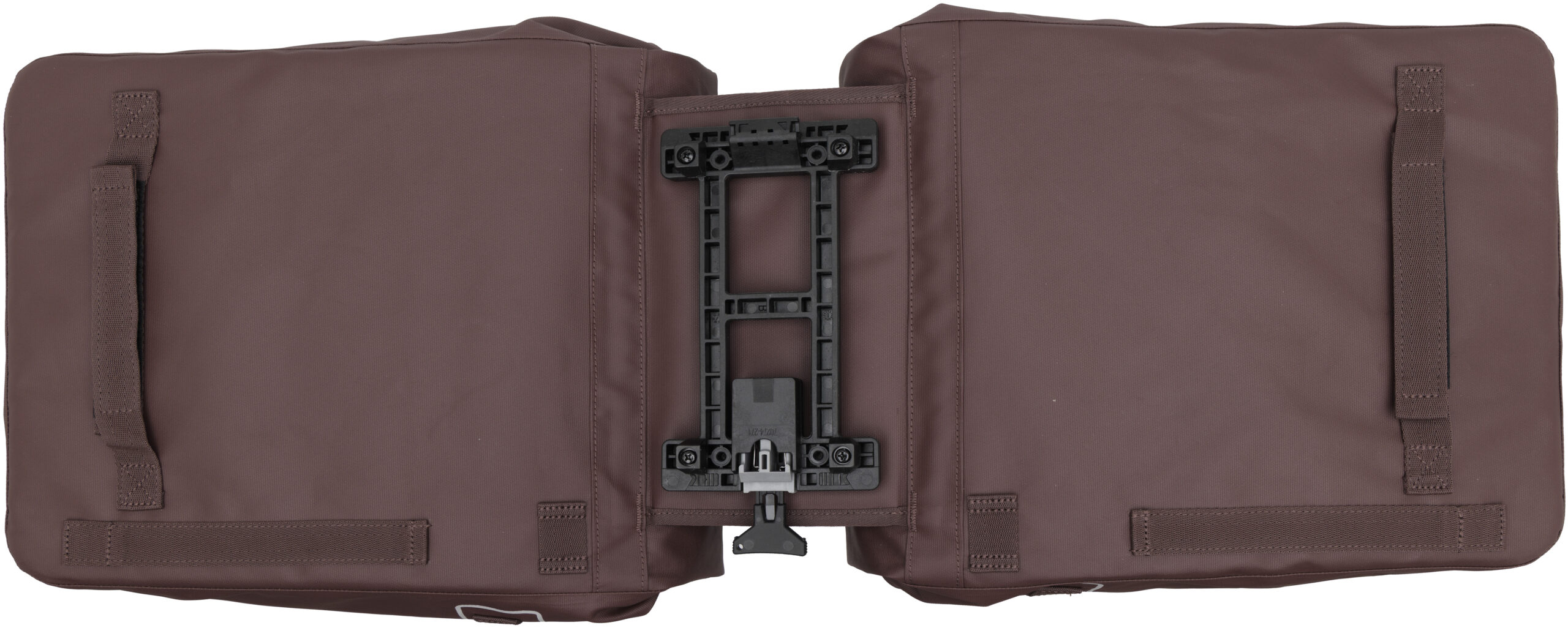 Dubbele fietstas New Looxs Leeds Double MIK 2.0 - 38 liter - 33 x 18 x 38 cm (2x) - Chocoladebruin - Afbeelding 3