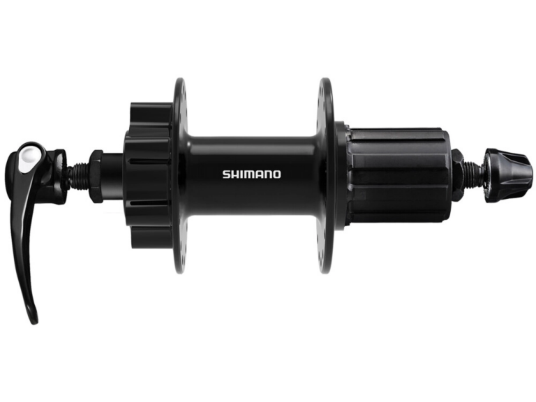 Achternaaf Shimano CUES FH-QB400-HM - 36-gaats - 6-bouts - 135 mm QR - zwart