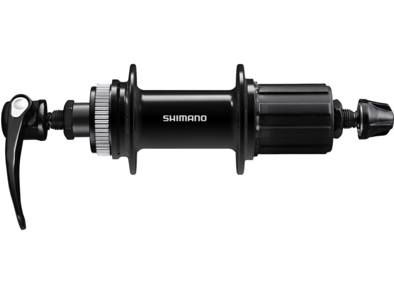 Achternaaf Shimano FH-QC400-HM - 36-gaats - Center Lock - 135 mm QR - zwart