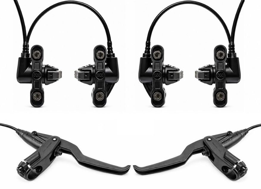 32x Velgremset Magura HS11 Direct Mount / IDM (Integrated Direct Mount) 2 schroeven bevestiging Voor- & achterrem (kabellengte 750 & 2050mm)