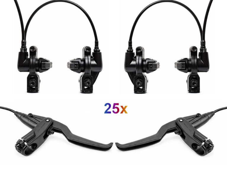 25x Velgremset Magura HS11 Direct Mount / IDM (Integrated Direct Mount) 2 schroeven bevestiging Voor- & achterrem (kabellengte 750 & 2050mm)