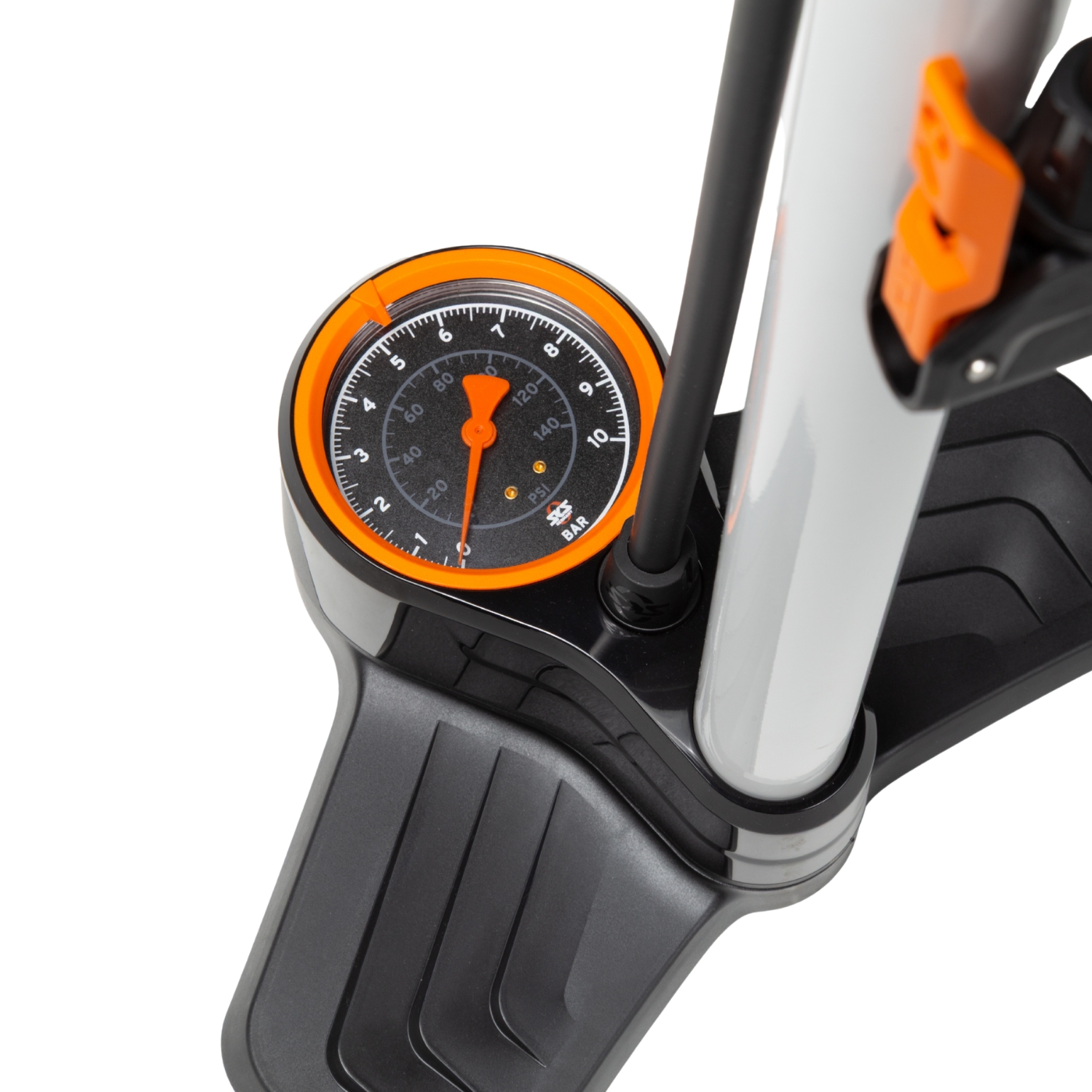 Vloerpomp SKS Airkompressor 10.0, 10 bar - grijs - Afbeelding 3