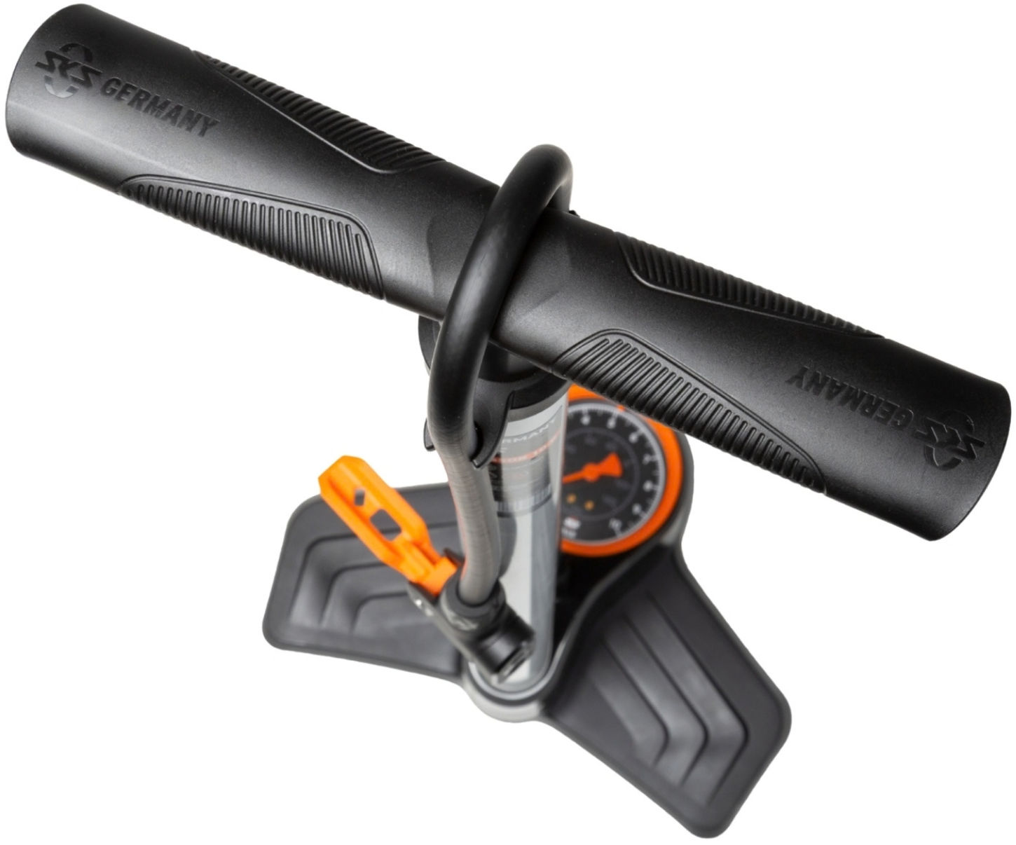 Vloerpomp SKS Airkompressor 10.0, 10 bar - grijs - Afbeelding 4