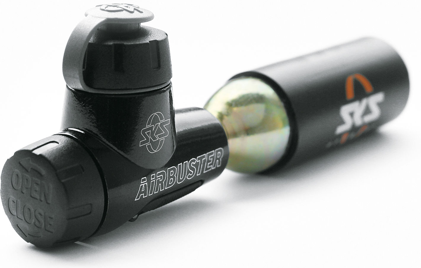 CO2-pomp SKS Airbuster CO2, 16/24 g - zwart - Afbeelding 3