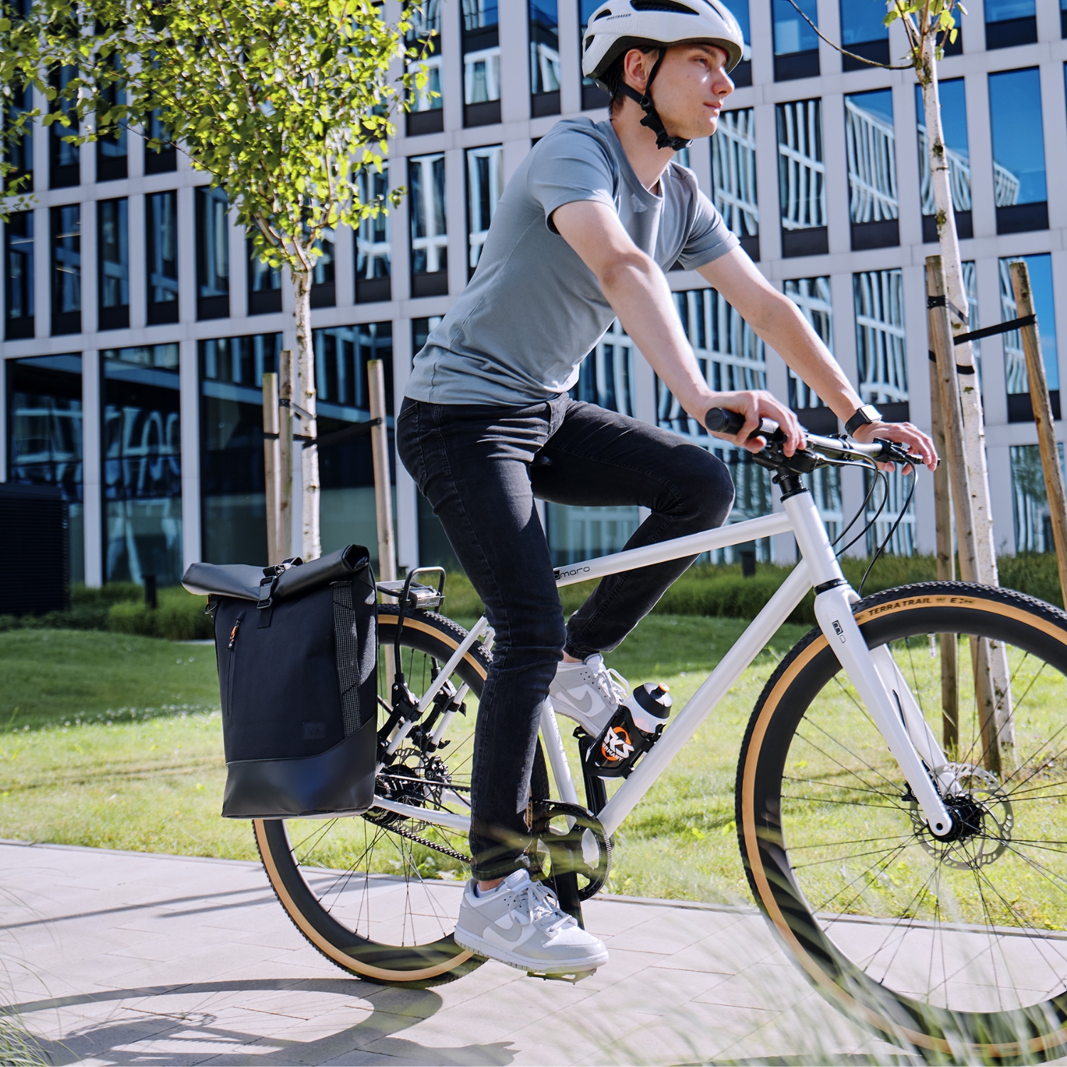 Fietstas SKS Infinity Urban Sidebag, 20L - zwart - Afbeelding 4