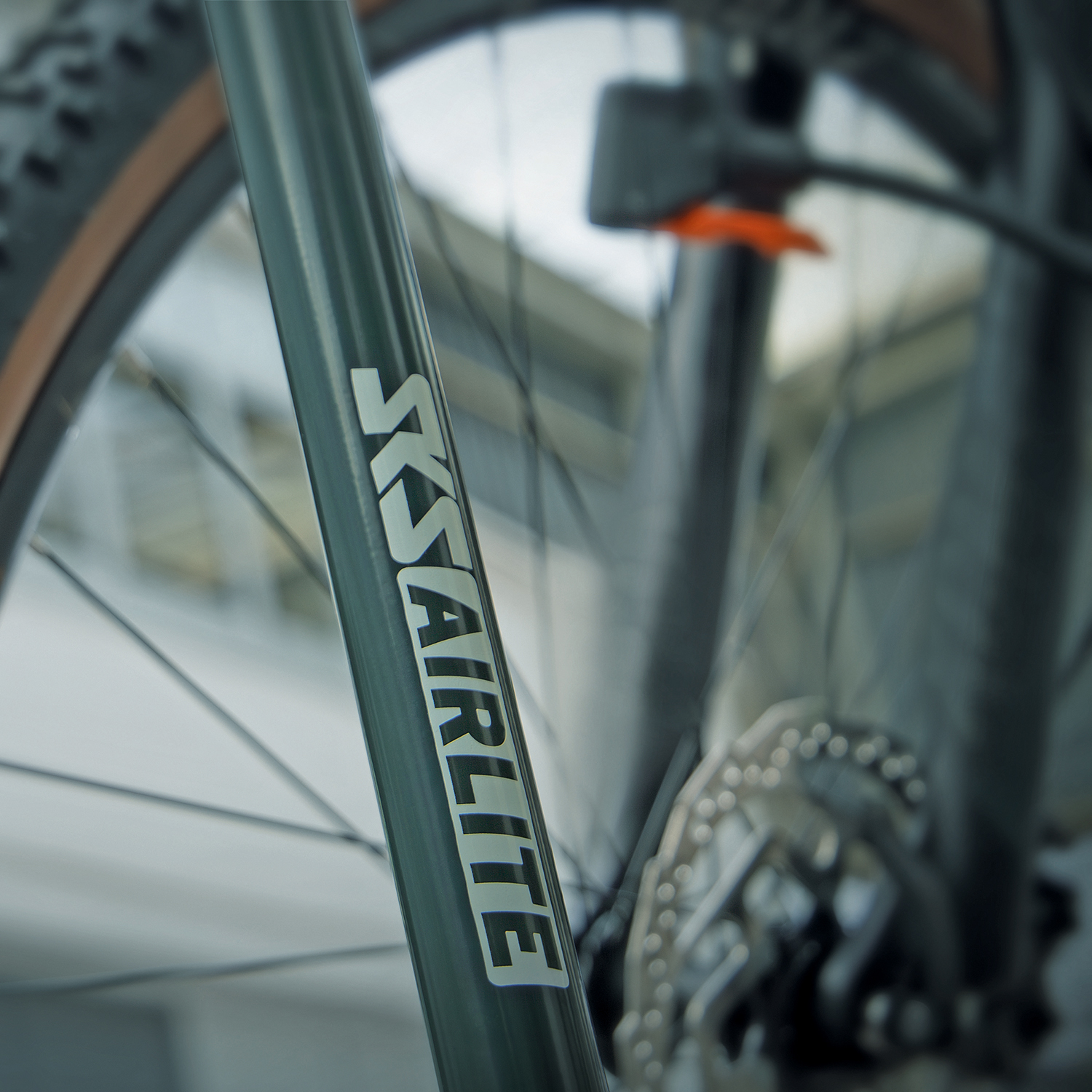 Vloerpomp SKS Airlite 10.0, 10 bar - zwart/oranje - Afbeelding 7