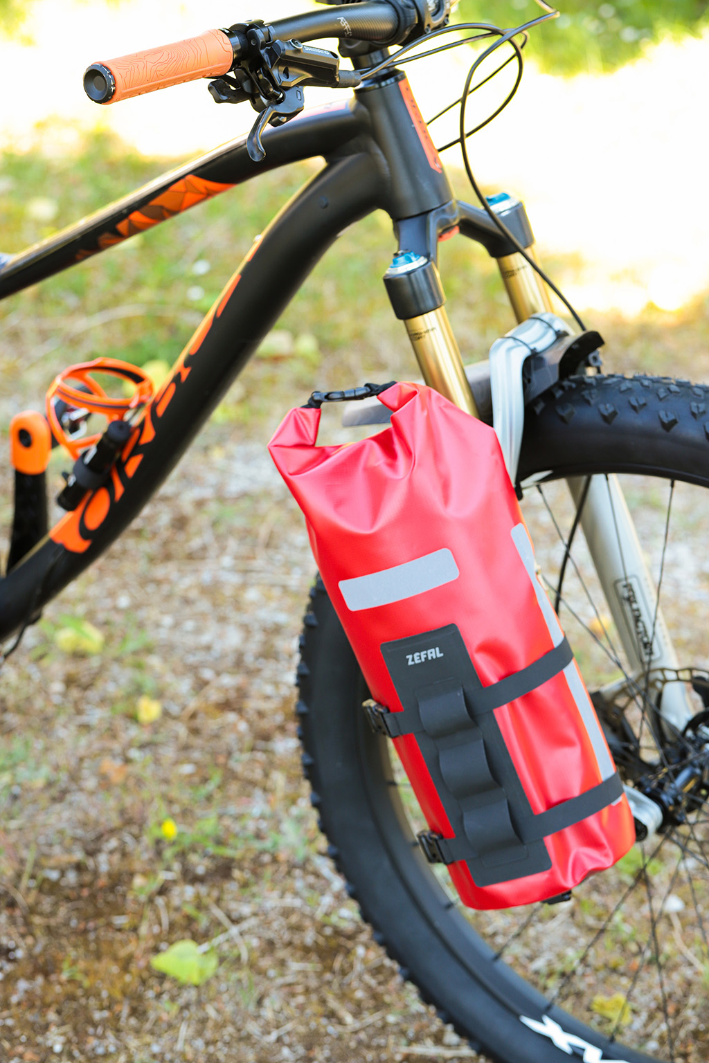 Waterdichte tas en universele voorvorkhouder Zéfal Z Adventure Fork Pack - Afbeelding 5