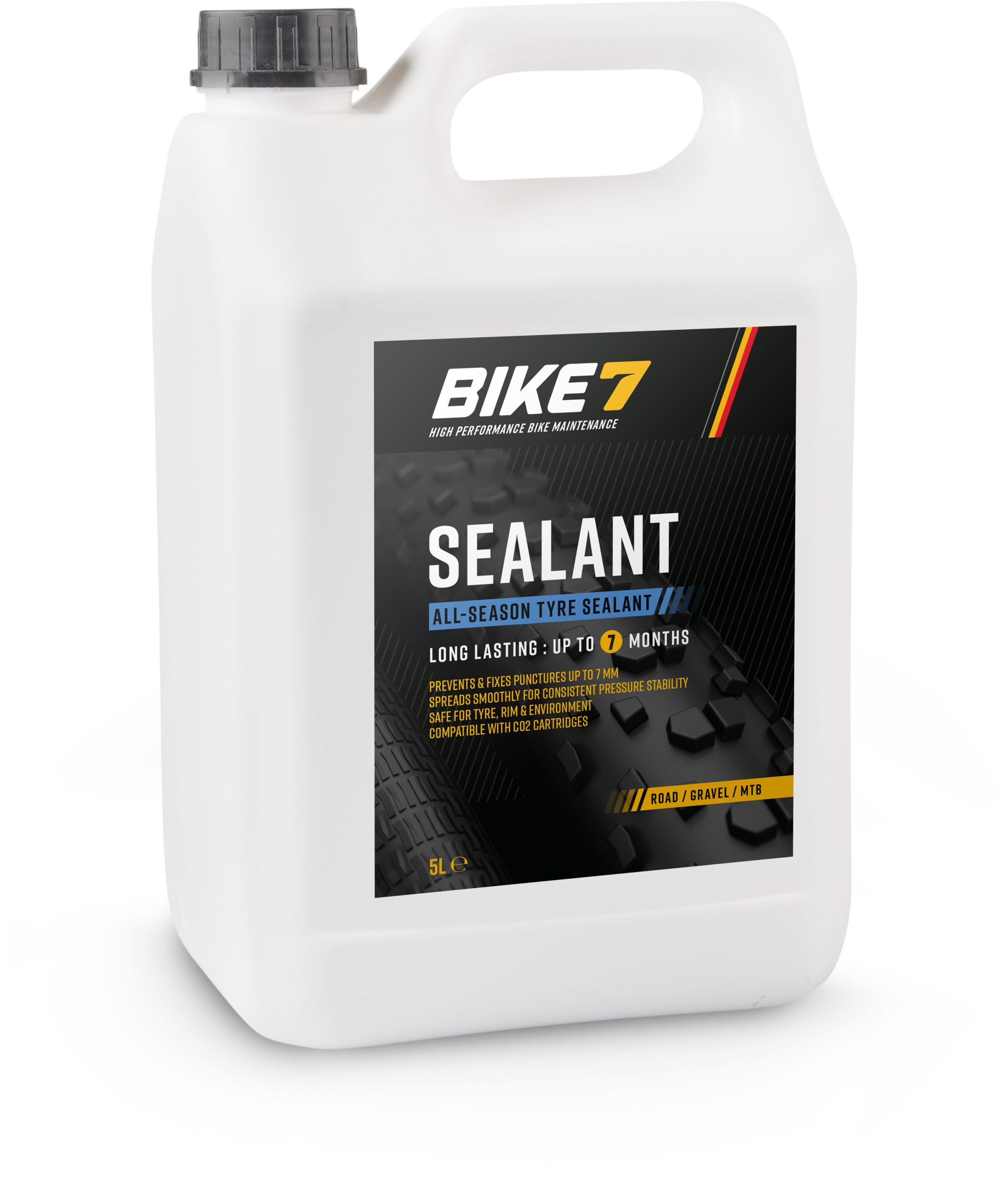 Tubeless sealant Bike7 Sealant - 5 liter