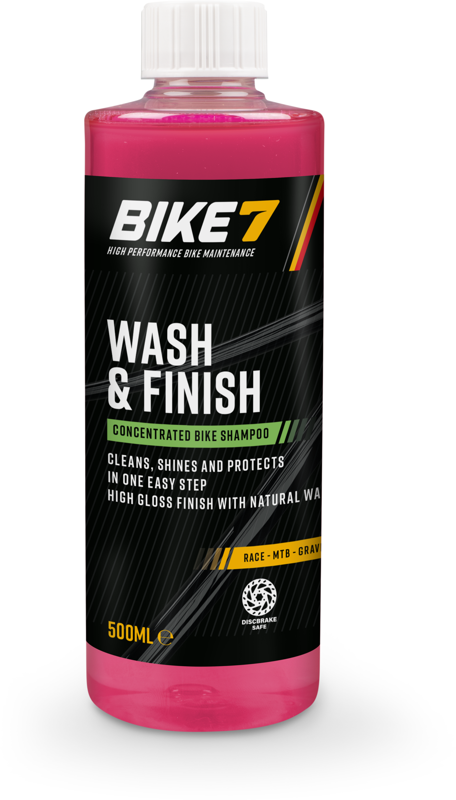 Fietsshampoo Bike7 Wash & Finish - 500 ml