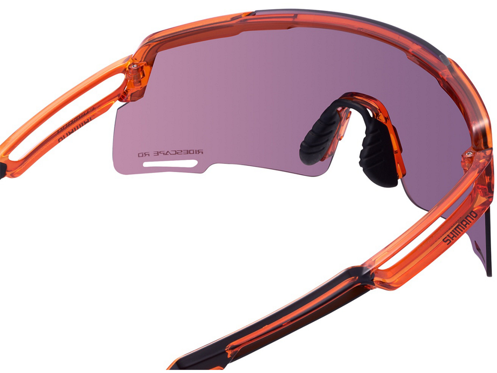 Fietsbril Shimano Equinox 5 Ridescape Road - UV-400, Orange Sapphire - Afbeelding 3
