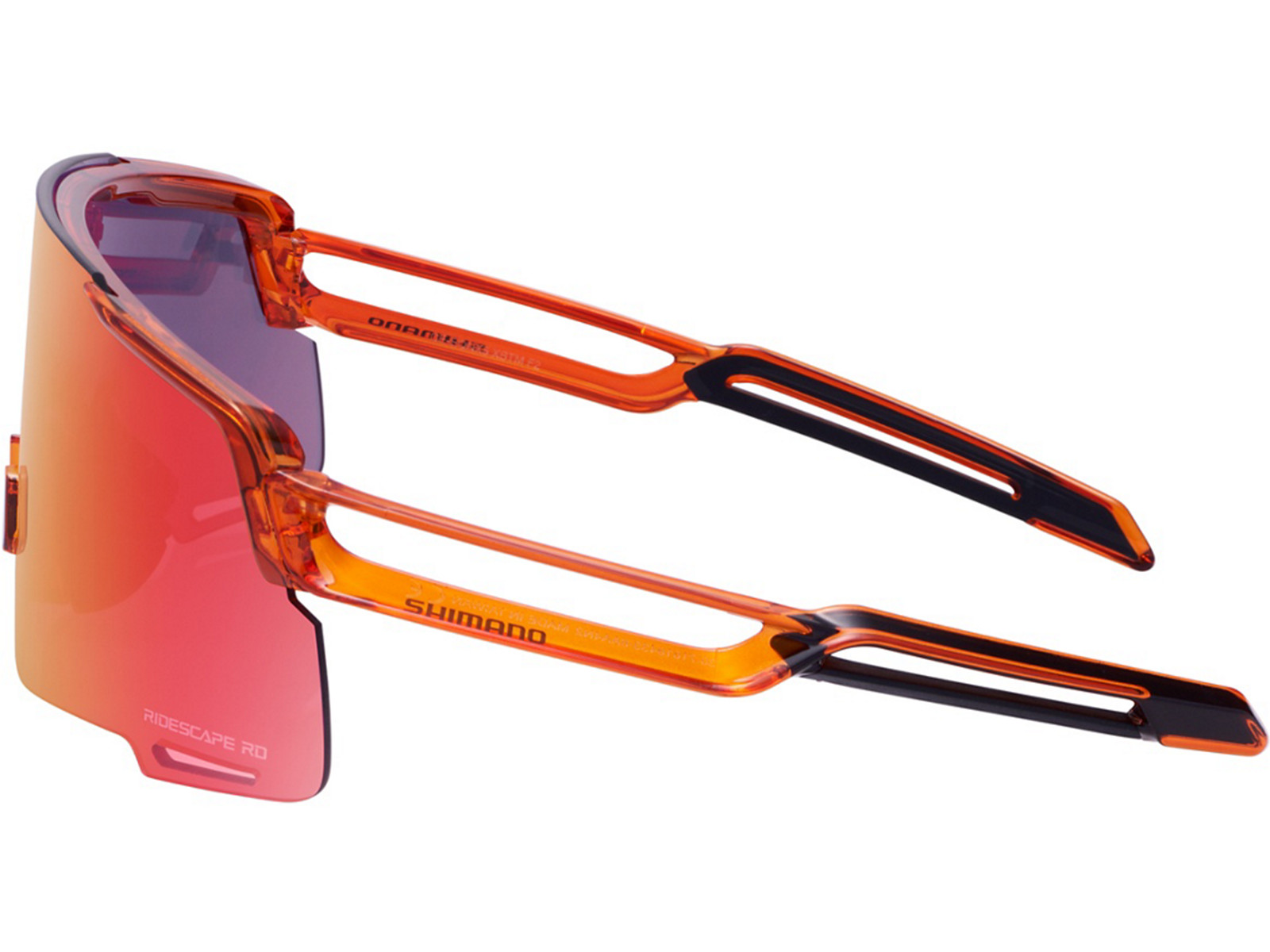 Fietsbril Shimano Equinox 5 Ridescape Road - UV-400, Orange Sapphire - Afbeelding 4