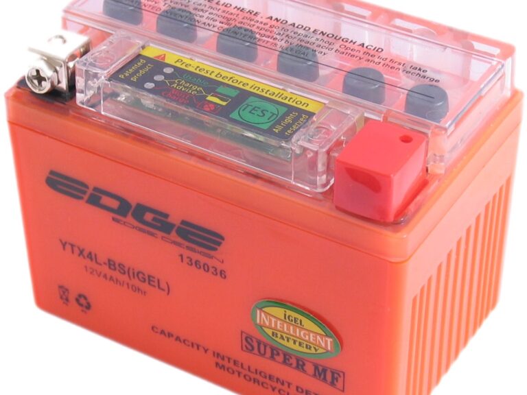 Accu Edge CTX-4L-BS Intelligent-Gel  (11x7x8.5cm)