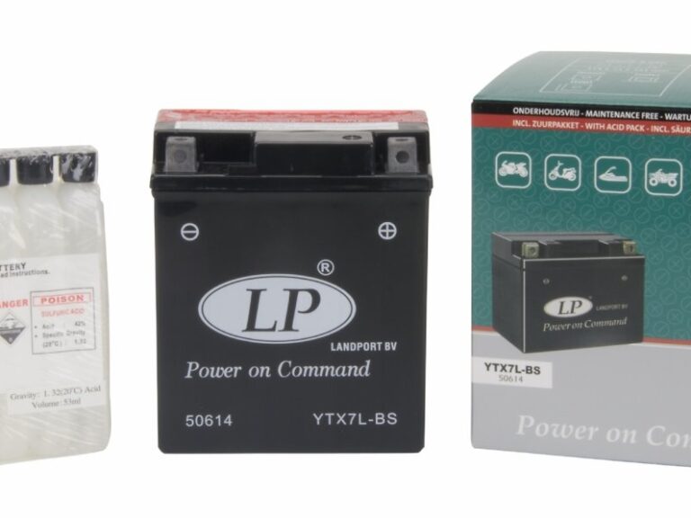 Accu Landport CTX-7-LBS AGM incl. Zuurpakket (Passend Fly