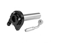 Snelgas hendel zwart aluminium
