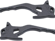 Remgreepset Yamaha Aerox CNC-Gefreest - Carbon