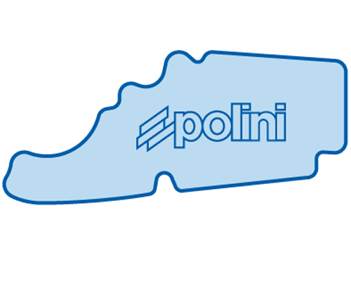 Luchtfilterelement Polini Vespa LX-V / S 50/ Piaggio Fly 50->150 4Takt