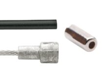Cavo frizione/freno Elvedes extra flessibile 1800/2250 mm con nipplo a V - 2 metri (su cartoncino)