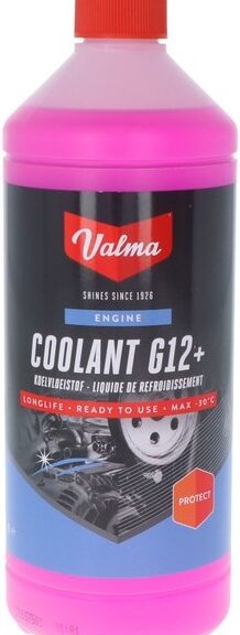 Valma W51 koelvloeistof G12 + Long Life -30°C (1 liter)