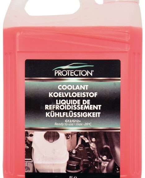 Koelvloeistof Protecton G12/G12+ Kant & Klaar tot -26 graden - 5 liter