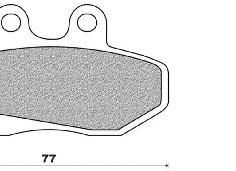 Remblokset Newfren FD0162 Derby GPR-50 / Senda-50 Voor