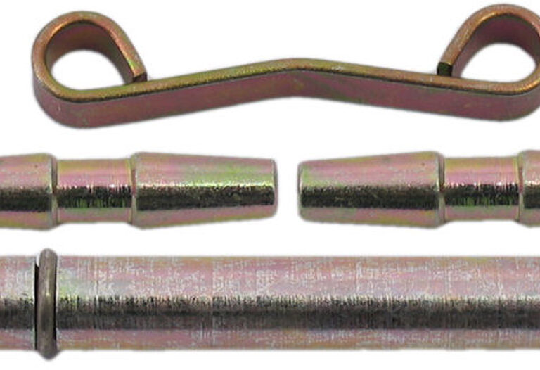 Remklauw veer en pennenset 40/45mm Piaggio en Vespa