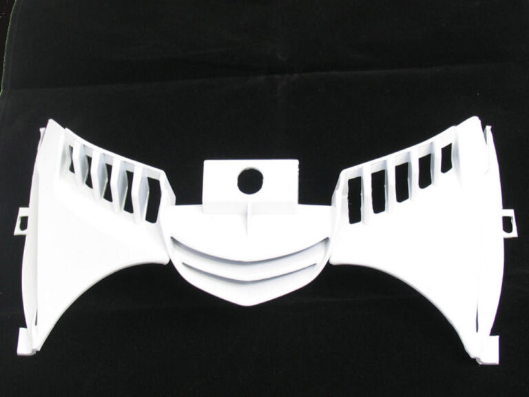 Voorfrontrooster Piaggio Zip-SP bovenkant mat wit