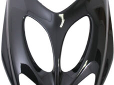 Voorfront boven Yamaha Aerox bj. 2014 zwart metallic