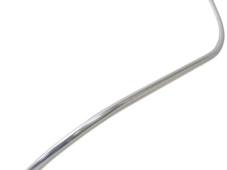 Sierstrip voorfront links chroom Vespa LX-LXV