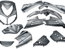 Plaatset 13-delig Edge voor Peugeot Speedfight 2 - anthraciet