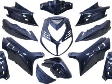 Plaatset 13-delig Edge voor Peugeot Speedfight 2 - blauw metallic