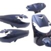 metallic blauw
