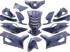 Plaatset 14-delig Edge voor Peugeot Speedfight 4 - blauw metallic