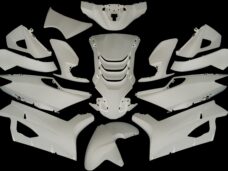 Plaatset 14-delig Edge voor Peugeot Speedfight 4 - glanzend wit