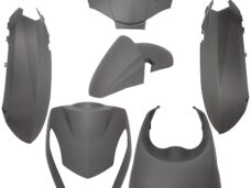Plaatset 6-delig Edge voor Peugeot Kisbee 2T/4T - mat zwart