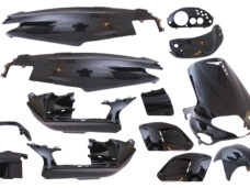 Plaatset 15-delig Edge voor Gilera Runner tot  bouwjaar 08-2005 - metallic zwart